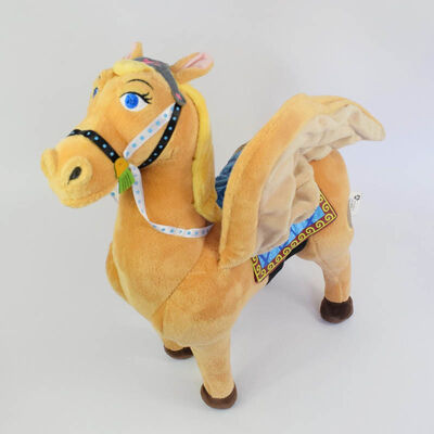 O luxuoso de Disney brinca primeiros brinquedos do bicho de pelúcia do luxuoso do cavalo do açafrão 16inch Pegasus