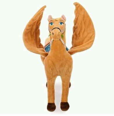 O luxuoso de Disney brinca primeiros brinquedos do bicho de pelúcia do luxuoso do cavalo do açafrão 16inch Pegasus