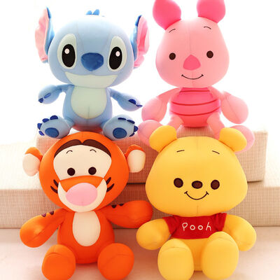 O material da partícula da espuma/luxuoso de Nanoparticles Disney brinca brinquedos peluches de Disney de 12 polegadas