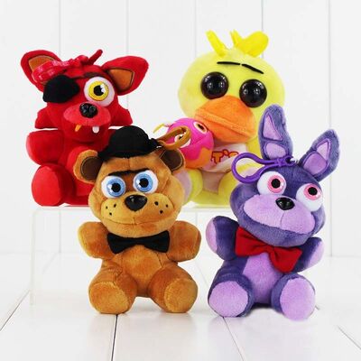 Cinco noites no luxuoso dos desenhos animados de Freddy brincam 20cm para a promoção
