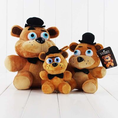 Cinco noites no luxuoso dos desenhos animados de Freddy brincam 20cm para a promoção