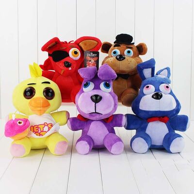 Cinco noites no luxuoso dos desenhos animados de Freddy brincam 20cm para a promoção