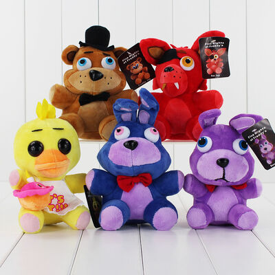 Cinco noites no luxuoso dos desenhos animados de Freddy brincam 20cm para a promoção