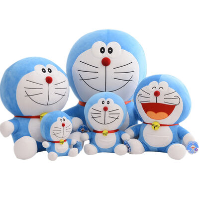 Brinquedos enchidos Doraemon novos dos desenhos animados para o guindaste que vende a máquina 20cm do brinquedo