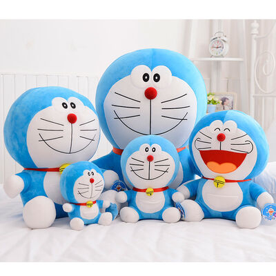 Brinquedos enchidos Doraemon novos dos desenhos animados para o guindaste que vende a máquina 20cm do brinquedo