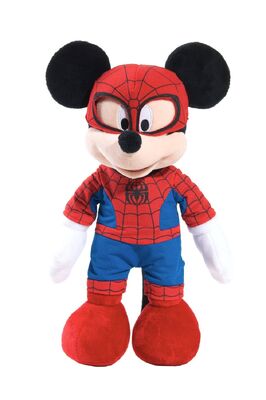 Admire-se do homem-aranha de Disney/casco//Iron Mickey Mouse e dos brinquedos dos bichos de pelúcia de Minnie Mouse