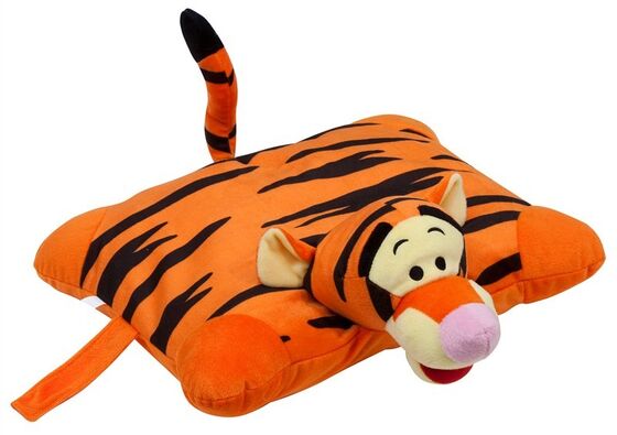 Coxim e descanso bonitos alaranjados do luxuoso do descanso de Disney Tigger com cabeça de Tigger do luxuoso para o fundamento
