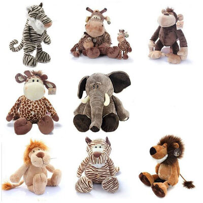 A floresta bonita brinca brinquedos enchidos animal do luxuoso da selva para presentes da promoção