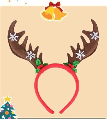 Gancho de cabelo bonito da faixa do Hairband do luxuoso do Natal para jogar