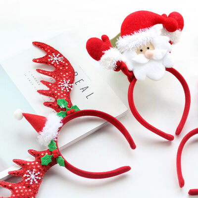 Gancho de cabelo bonito da faixa do Hairband do luxuoso do Natal para jogar