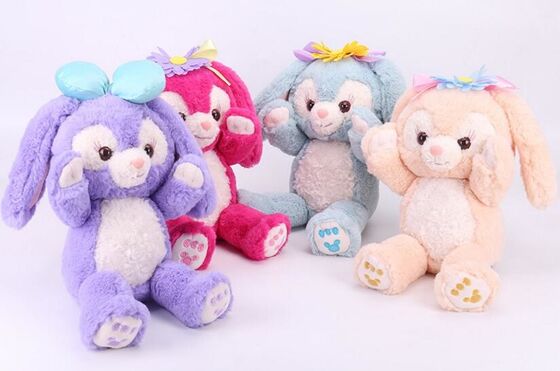 O coelho novo de Disney Duffy Stella Lou encheu brinquedos 25cm/48cm