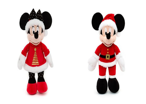 brinquedos 2017 do rato de Mickey do Natal de 18inch Disney e do luxuoso de Minnie Mouse