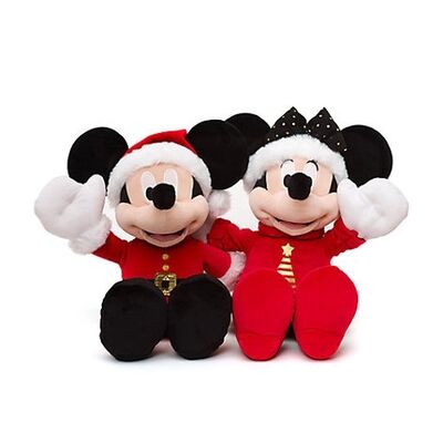 brinquedos 2017 do rato de Mickey do Natal de 18inch Disney e do luxuoso de Minnie Mouse