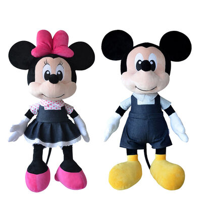 O luxuoso vermelho de Disney do rato de Minnie dos dias de são valentins brinca o costume 12inch