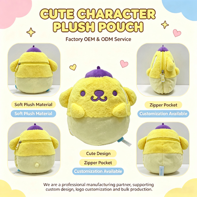 Almofada de Pelúcia Sanrio Sakura Personalizada no Atacado para Presentes e Colecionadores Infantis
