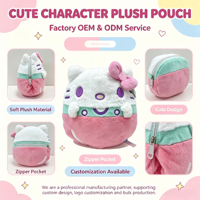 Almofada de Pelúcia Sanrio Sakura Personalizada no Atacado para Presentes e Colecionadores Infantis