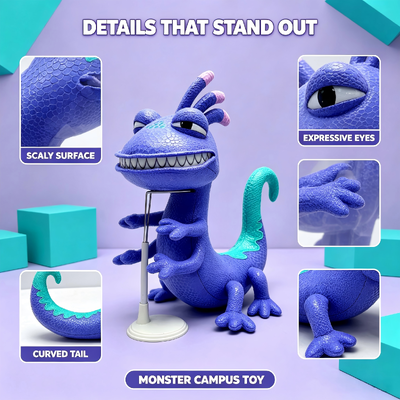 Monstros, Inc. Randall Boggs Disney Cartoons bonecas de pelúcia para marcas