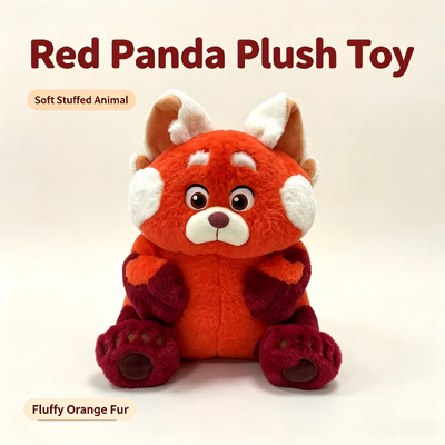 Brinquedos de Pelúcia Disney Mei Mei / Mei Panda Vermelho
