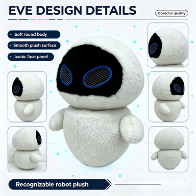 Cute Disney Pixar Plush WALL-E EVE animais recheados