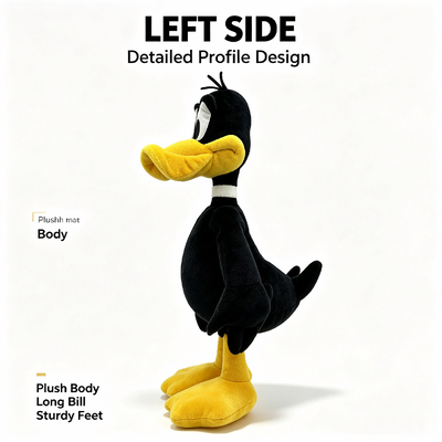 Looney Tunes, Duck Daffy, Disney, Brinquedos Recheados com 100% de algodão