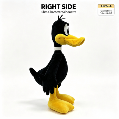 Looney Tunes, Duck Daffy, Disney, Brinquedos Recheados com 100% de algodão