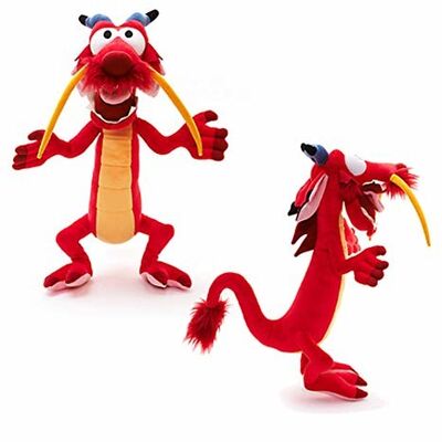 O luxuoso macio do brinquedo dos desenhos animados originais novos de Disney Mushu brinca 30cm