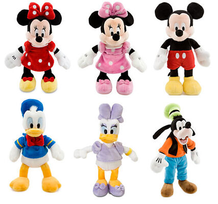 O luxuoso clássico original da família de Disney Mickey brinca 22cm