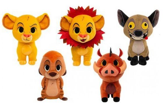 Disney o rei Plushies Timon do leão e brinquedos do luxuoso de Pumbaa