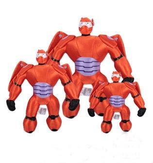 O luxuoso dos desenhos animados das crianças brinca o boneco de acção Mech de Baymax do herói grande 6