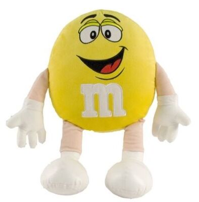 O luxuoso amarelo dos desenhos animados dos bichos de pelúcia do M&M das crianças brinca Eco amigável