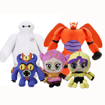 Brinquedos grandes do luxuoso de Disney do boneco de acção de Baymax do herói 6 no material do poliéster