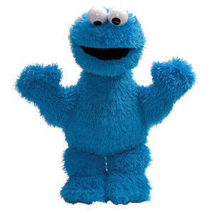 Bichos de pelúcia do monstro do biscoito do Sesame Street