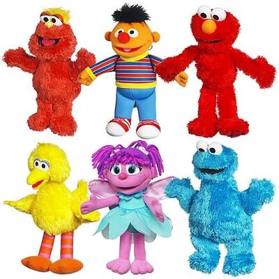 O vermelho luxuoso grande de Elmo do Sesame Street de 20 polegadas encheu brinquedos para presentes da promoção