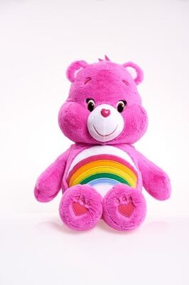 O cuidado bonito quente bonito carrega brinquedos enchidos rosa do luxuoso para presentes da promoção