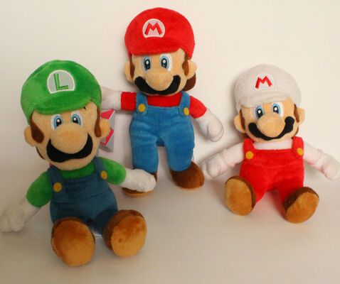 Bonecas super verdes bonitas do luxuoso de Mario/bichos de pelúcia super dos irmãos de Mario