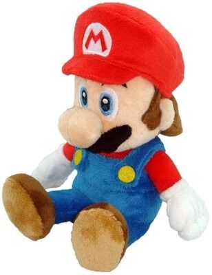 Brinquedos super vermelhos bonitos do luxuoso dos bichos de pelúcia de Mario para presentes da promoção