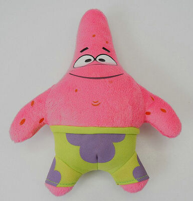 Os desenhos animados do conjunto completo da família de SpongeBob encheram brinquedos, rosa/verde/vermelho/amarelo
