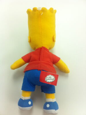 Os brinquedos do luxuoso dos desenhos animados dos bichos de pelúcia de Simpsons, material do poliéster