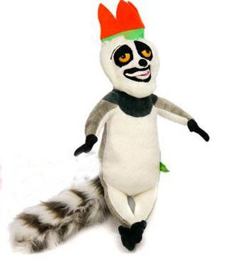 Bichos de pelúcia pequenos o boneco de acção do conjunto completo da família de Madagáscar 3