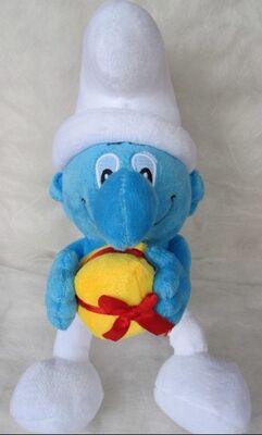 Brinquedos bonitos do luxuoso dos desenhos animados dos bichos de pelúcia de Smurf para vender a máquina do guindaste
