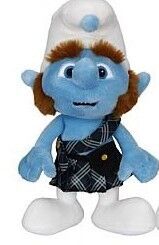 Brinquedos enchidos Smurf bonitos e azuis do luxuoso dos desenhos animados do brinquedo para presentes da promoção