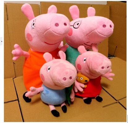 O luxuoso dos desenhos animados dos bichos de pelúcia do porco de Peppa brinca presentes da promoção