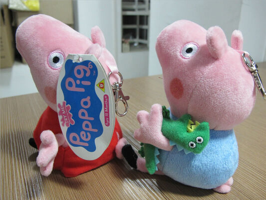O luxuoso dos desenhos animados dos bichos de pelúcia do porco de Peppa brinca presentes da promoção