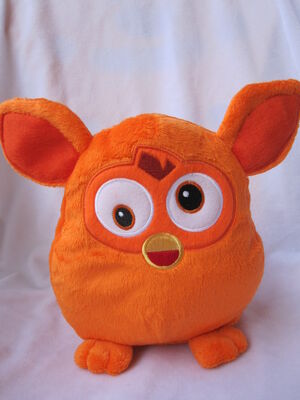 Bichos de pelúcia de Furby para os bebês, brinquedos do luxuoso dos desenhos animados no material do poliéster