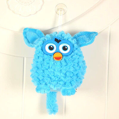 Brinquedos do luxuoso dos desenhos animados do bicho de pelúcia de Furby com o olho plástico para a coleção