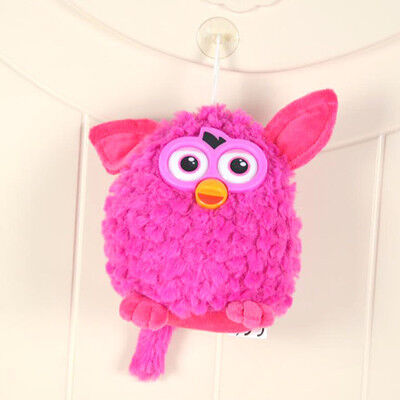 Brinquedos do luxuoso dos desenhos animados do bicho de pelúcia de Furby com o olho plástico para a coleção