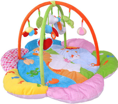 Gyms bonitos feito-à-medida Playmat do jogo do bebê da flor e Gym para bebês