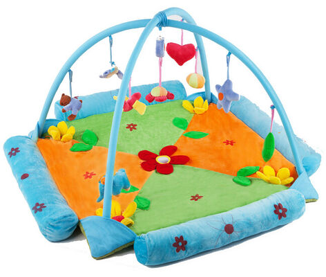 Gyms bonitos do jogo do bebê azul da flor, Gyms internos do jogo para crianças