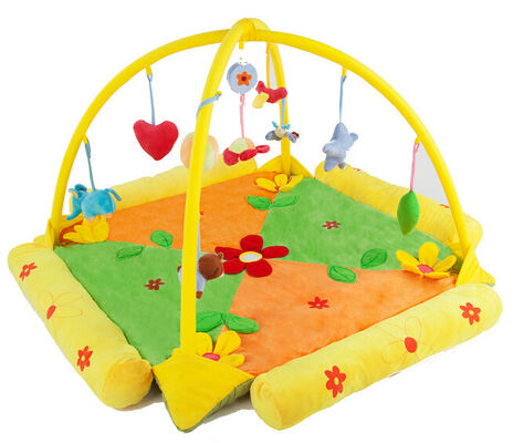 Gyms bonitos do jogo do bebê azul da flor, Gyms internos do jogo para crianças