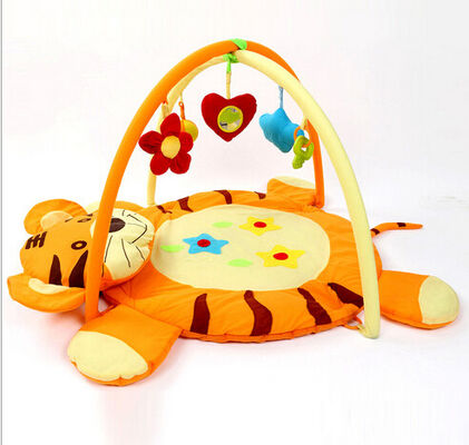 Gym infantil da atividade dos Gyms bonitos bonitos do jogo do bebê do leão no material do poliéster